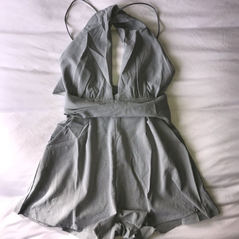 Boho Halter Playsuit - Picture 5 of 8